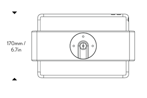 Studio Proper Powered Stand Wall Mount - 10.2"