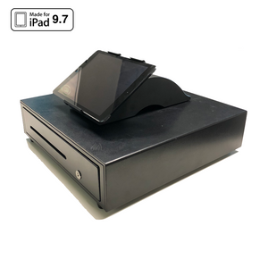Universal Magnetic iPad Mount for Cash Drawer Black