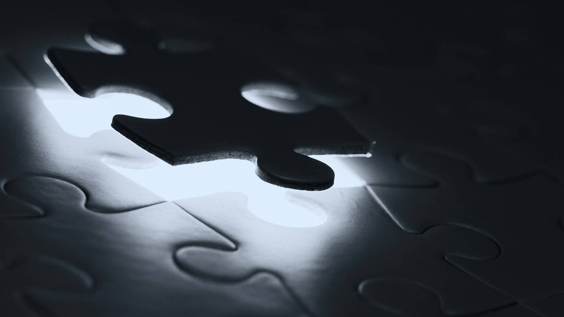 Puzzle piece being put in place