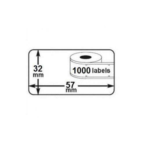 DYMO Labelwriter Multi Purpose Labels 57 x 32mm 1000/Roll