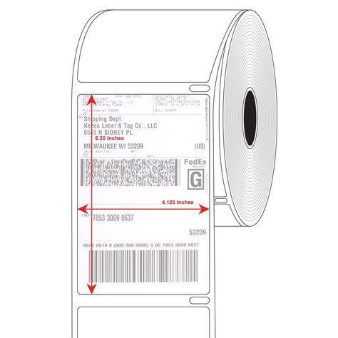 SMB Consultants Dymo Labelwriter 4XL 104x159 #0904980 Shipping Label 