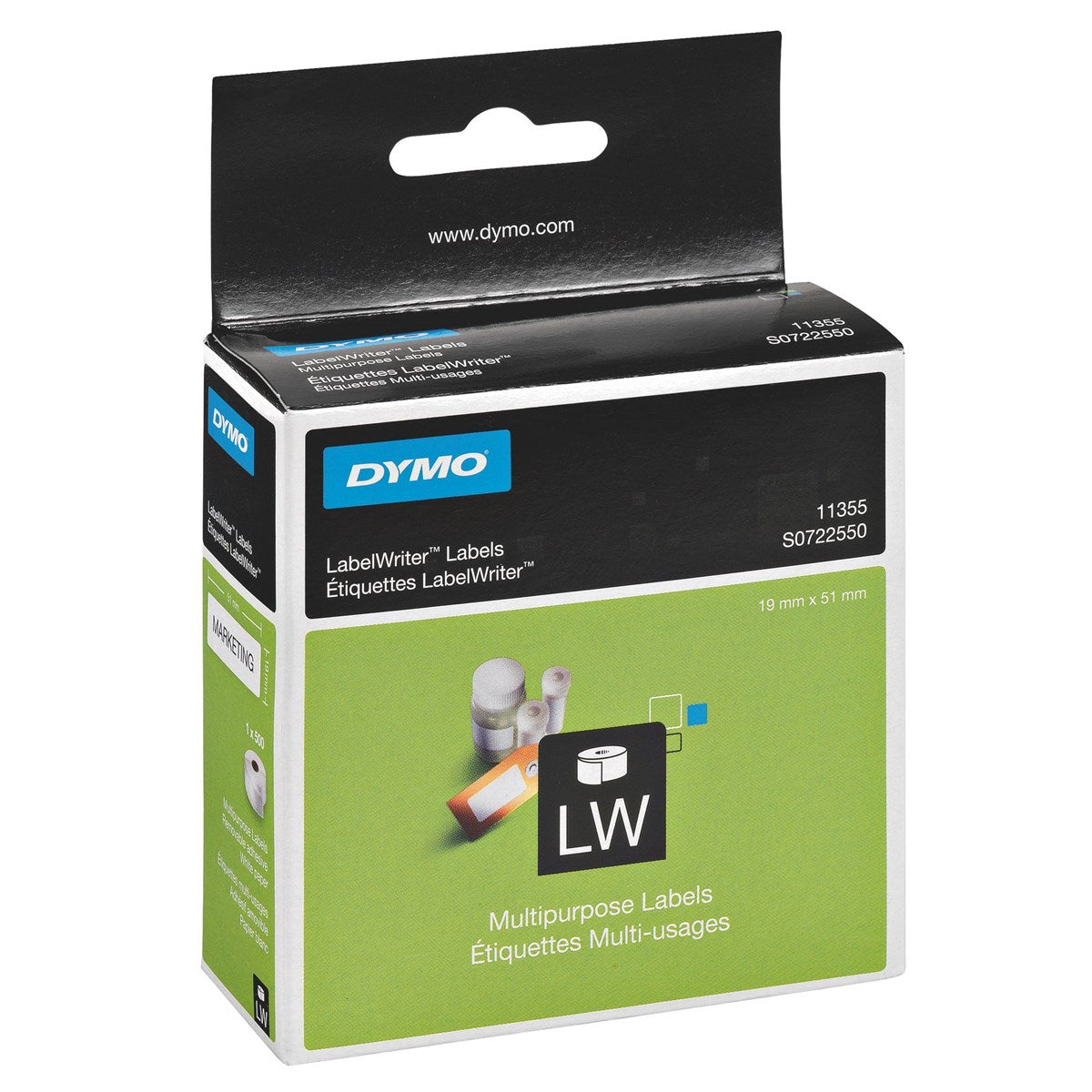 SMB Consultants Dymo Labelwriter Labels 19x51 #11355 Retail