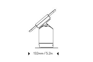 Studio Proper Powered Stand Swivel- 10.2"