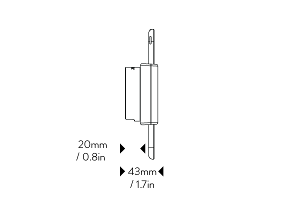 Studio Proper Powered Stand Wall Mount - 10.2"