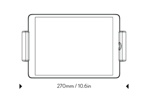 Studio Proper Powered Stand Wall Mount - 10.2"